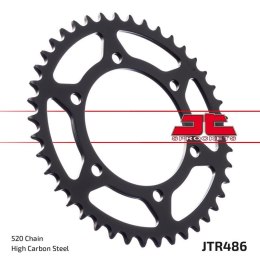 JT ZĘBATKA TYLNA 504 47 KAWASAKI ZZR 250 (EX250)'90-'03 (50447JT) (ŁAŃC. 520) CZARNA