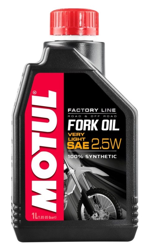 MOTUL OLEJ DO TELESKOPÓW / AMORTYZATORÓW / ZAWIESZENIA FORK OIL FACTORY LINE 2,5W VERY LIGHT 1L MOTUL OLEJ DO TELESKOPÓW / AMORTYZATORÓW / ZAWIESZENIA FORK OIL FACTORY LINE 2,5W VERY LIGHT 1L