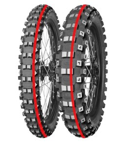 MITAS OPONA 90/90-14 TERRA FORCE-MX MH PITCROSS MEDIUM HARD (CZERWONY PASEK) TT 46M NHS PRZÓD DOT 2024 (DOT:XJDC/TTDC/TCDC/TJDC/