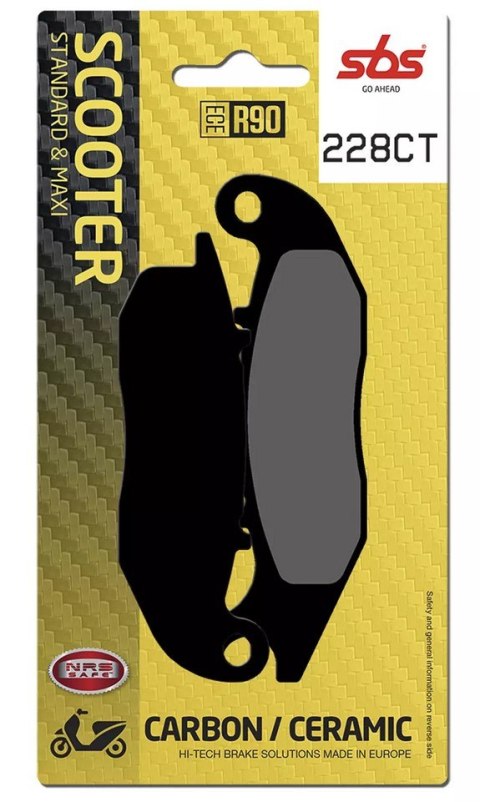SBS KLOCKI HAMULCOWE KH465 CARBON TECH AJP PR3/PR4/PR5 '13-,DERBI TERRA/CITY CROSS 125 '08-'16, HONDA CRF 250L/M/R '13-, PIAGGIO SBS KLOCKI HAMULCOWE KH465 CARBON TECH AJP PR3/PR4/PR5 '13-,DERBI TERRA/CITY CROSS 125 '08-'16, HONDA CRF 250L/M/R '13-, PIAGGIO