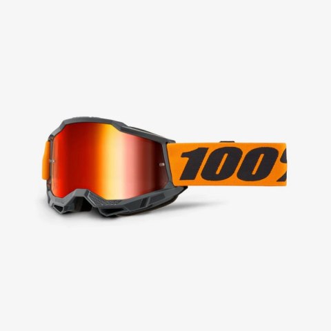 100 PROCENT GOGLE ACCURI 2 ORANGE - MIRROR RED LENS KOLOR CZARNY/POMARAŃCZOWY SZYBA CZERWONE LUSTRO 100 PROCENT GOGLE ACCURI 2 ORANGE - MIRROR RED LENS KOLOR CZARNY/POMARAŃCZOWY SZYBA CZERWONE LUSTRO