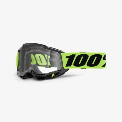 100 PROCENT GOGLE ACCURI 2 OTG NEON YELLOW - CLEAR LENS - KOLOR CZARNY/ŻÓŁTY FLUO SZYBKA PRZEŹROCZYSTA 100 PROCENT GOGLE ACCURI 2 OTG NEON YELLOW - CLEAR LENS - KOLOR CZARNY/ŻÓŁTY FLUO SZYBKA PRZEŹROCZYSTA
