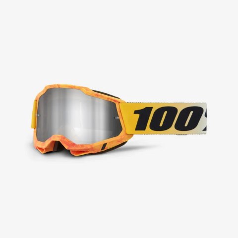 100 PROCENT GOGLE ACCURI 2 RAZZA - MIRROR SILVER LENS - KOLOR ŻÓŁTY/CZARNY SZYBA SREBRNE LUSTRO 100 PROCENT GOGLE ACCURI 2 RAZZA - MIRROR SILVER LENS - KOLOR ŻÓŁTY/CZARNY SZYBA SREBRNE LUSTRO