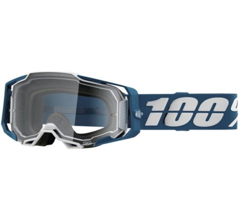 100 PROCENT GOGLE ARMEGA ALBAR - CLEAR LENS - KOLOR NIEBIESKI/SREBRNY SZYBKA PRZEŹROCZYSTA 100 PROCENT GOGLE ARMEGA ALBAR - CLEAR LENS - KOLOR NIEBIESKI/SREBRNY SZYBKA PRZEŹROCZYSTA