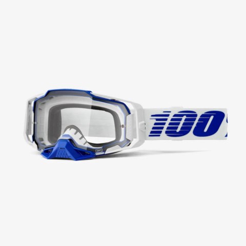 100 PROCENT GOGLE ARMEGA BLUE - CLEAR LENS - KOLOR BIAŁY/NIEBIESKI SZYBKA PRZEŹROCZYSTA 100 PROCENT GOGLE ARMEGA BLUE - CLEAR LENS - KOLOR BIAŁY/NIEBIESKI SZYBKA PRZEŹROCZYSTA