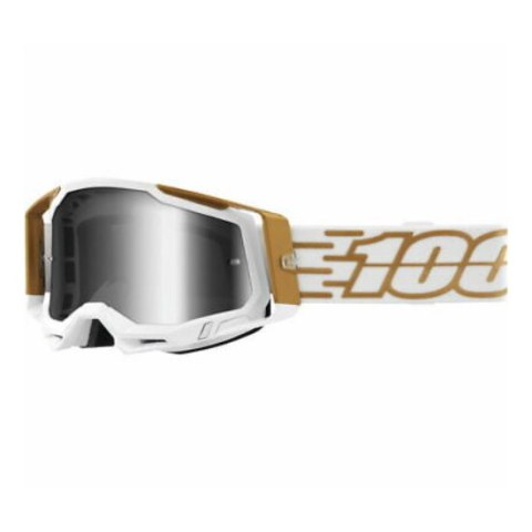100 PROCENT WYPRZEDAŻ GOGLE RACECRAFT 2 MAYFAIR - MIRROR SILVER LENS - KOLOR BIAŁY/ZŁOTY SZYBKA SREBRNE LUSTRO 100 PROCENT WYPRZEDAŻ GOGLE RACECRAFT 2 MAYFAIR - MIRROR SILVER LENS - KOLOR BIAŁY/ZŁOTY SZYBKA SREBRNE LUSTRO