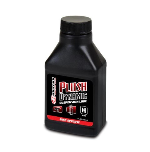 MAXIMA RACING OILS OLEJ DO AMORTYZATORÓW ROWEROWYCH PLUSH DYNAMIC HEAVY (NEW PRODUCT) 120 ML (AKC)