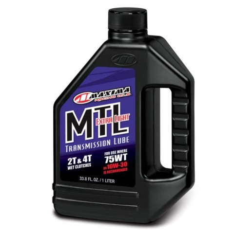 MAXIMA RACING OILS OLEJ PRZEKŁADNIOWY MTL-XL 2-CYCLE TRANSMISSION 75WT. 1 LITR (12) (AKC) MAXIMA RACING OILS OLEJ PRZEKŁADNIOWY MTL-XL 2-CYCLE TRANSMISSION 75WT. 1 LITR (12) (AKC)