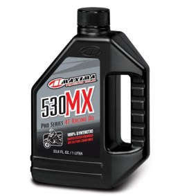 MAXIMA RACING OILS OLEJ SILNIKOWY 530MX 100% SYNTHETIC 4T RACING ENGINE OIL - MX / OFFROAD / ENDURO 1 LITR (12) (AKC)