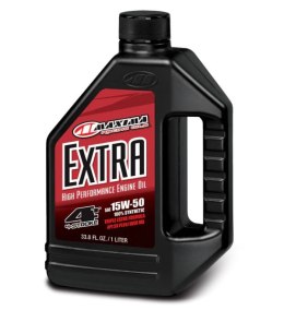MAXIMA RACING OILS OLEJ SILNIKOWY EXTRA 15W50 100% SYNTHETIC 1 LITR (12) (AKC)