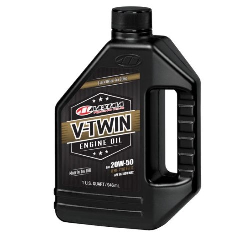 MAXIMA RACING OILS OLEJ SILNIKOWY PÓŁSYNTETYCZNY V-TWIN SYNTHETIC BLEND 20W50 1 LITR (12) (AKC) MAXIMA RACING OILS OLEJ SILNIKOWY PÓŁSYNTETYCZNY V-TWIN SYNTHETIC BLEND 20W50 1 LITR (12) (AKC)