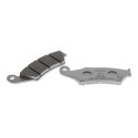 NISSIN KLOCKI HAMULCOWE KH185 / KH389 PREMIUM SEMI-METALLIC (SPIEK METALICZNY) (ECE R90) (MADE IN JAPAN) (2P-225NS)