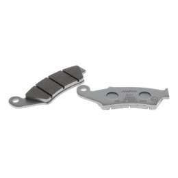 NISSIN KLOCKI HAMULCOWE KH185 / KH389 PREMIUM SEMI-METALLIC (SPIEK METALICZNY) (ECE R90) (MADE IN JAPAN) (2P-225NS)