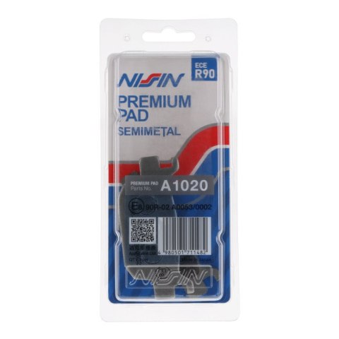 NISSIN KLOCKI HAMULCOWE KH415 PREMIUM SEMI-METALLIC (SPIEK METALICZNY) (ECE R90) (MADE IN JAPAN) (2P-334NS) NISSIN KLOCKI HAMULCOWE KH415 PREMIUM SEMI-METALLIC (SPIEK METALICZNY) (ECE R90) (MADE IN JAPAN) (2P-334NS)