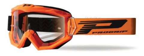 PROGRIP GOGLE PG3201-166 ATZAKI KOLOR POMARAŃCZOWY FLUO (SZYBA PG3213 ANTISCRATCH, ANTI UV) (3201-166) - WYCOFANE Z OFERTY - WYP