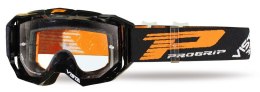 PROGRIP GOGLE PG3303-102 TR VISTA KOLOR CZARNY (SZYBA PG3310 BEZBARWNA, ANTISCRATCH, NO FOG, ANTI UV + DRUGA GRATIS) (PG3303/18B