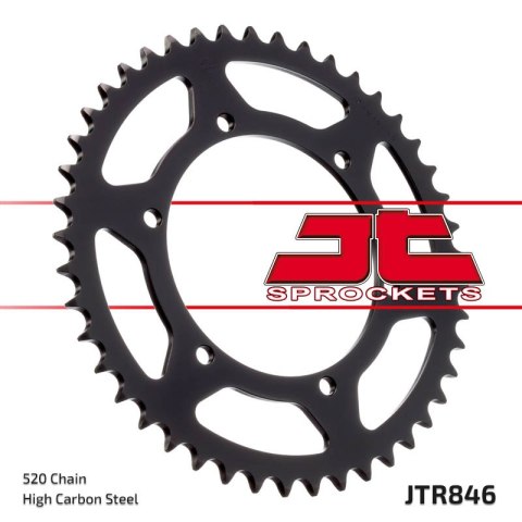 JT ZĘBATKA TYLNA 859 39 YAMAHA YZF 600R THUNDERCAT '96-'03, FZR 1000 '87-'97 (85939JT) (ŁAŃC. 520) JT ZĘBATKA TYLNA 859 39 YAMAHA YZF 600R THUNDERCAT '96-'03, FZR 1000 '87-'97 (85939JT) (ŁAŃC. 520)
