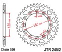 JT ZĘBATKA TYLNA 270 53 YAMAHA YZ/YZF/WRF '99-'18 (27053JT) (ŁAŃC. 520)