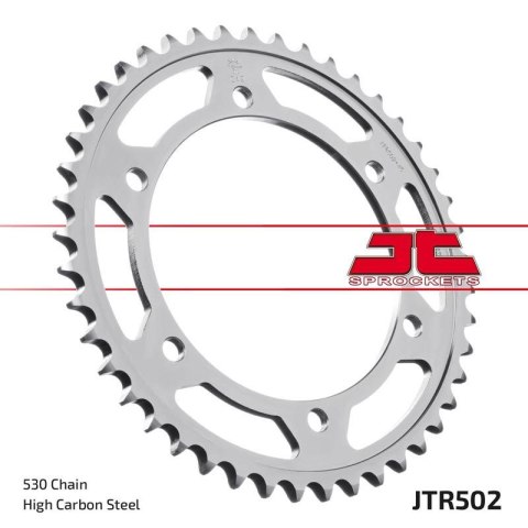 JT ZĘBATKA TYLNA 502 44 KAWASAKI GPZ 750 '84-88', GPZ 1100 '95-98', ZZ-R 1100 '90-01' (50244JT) (ŁAŃC.530) JT ZĘBATKA TYLNA 502 44 KAWASAKI GPZ 750 '84-88', GPZ 1100 '95-98', ZZ-R 1100 '90-01' (50244JT) (ŁAŃC.530)