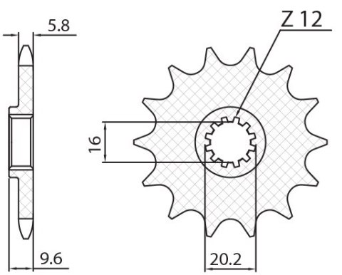 SUNSTAR ZĘBATKA PRZEDNIA 7005 13 KTM SX 65 '98-'18 (JTF1906.13) (ŁAŃC. 420) (700513JT) SUNSTAR ZĘBATKA PRZEDNIA 7005 13 KTM SX 65 '98-'18 (JTF1906.13) (ŁAŃC. 420) (700513JT)