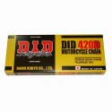 DID 420D-120 ŁAŃCUCH NAPĘDOWY (120 OGNIW) BEZ O-RINGÓW (OTWARTY + ZAPINKA)