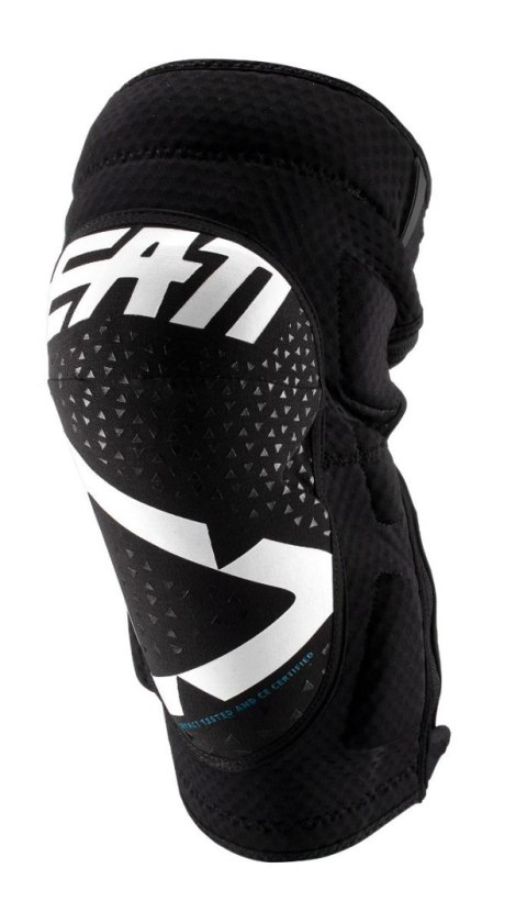 LEATT NAKOLANNIKI OCHRANIACZE KOLAN 3DF 5.0 ZIP KNEE GUARD WHITE/BLACK KOLOR BIAŁY/CZARNY ROZMIAR S/M LEATT NAKOLANNIKI OCHRANIACZE KOLAN 3DF 5.0 ZIP KNEE GUARD WHITE/BLACK KOLOR BIAŁY/CZARNY ROZMIAR S/M