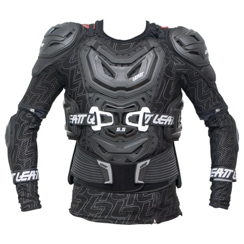 LEATT OCHRANIACZ CIAŁA BODY PROTECTOR 5.5 BLACK KOLOR CZARNY ROZMIAR L/XL (172-184 cm) LEATT OCHRANIACZ CIAŁA BODY PROTECTOR 5.5 BLACK KOLOR CZARNY ROZMIAR L/XL (172-184 cm)