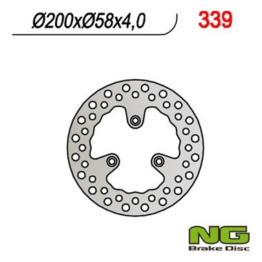 NG TARCZA HAMULCOWA PRZÓD MALAGUTI 50 CIAK/F12 (200x58x4) NG TARCZA HAMULCOWA PRZÓD MALAGUTI 50 CIAK/F12 (200x58x4)