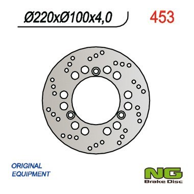 NG TARCZA HAMULCOWA PRZÓD SUZUKI BURGMAN 125/250 02-05 (220X100X4) 3 OTWORY SR.10,5 NG TARCZA HAMULCOWA PRZÓD SUZUKI BURGMAN 125/250 02-05 (220X100X4) 3 OTWORY SR.10,5