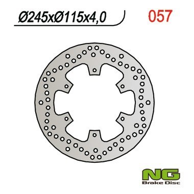 NG TARCZA HAMULCOWA PRZÓD/TYŁ YAMAHA XTZ 750 SUPER TENERE '89-'91, PRZÓD XTZ 750 SUPER TENERE '92-'97 (245X115X4)(6X6,5MM) NG TARCZA HAMULCOWA PRZÓD/TYŁ YAMAHA XTZ 750 SUPER TENERE '89-'91, PRZÓD XTZ 750 SUPER TENERE '92-'97 (245X115X4)(6X6,5MM)