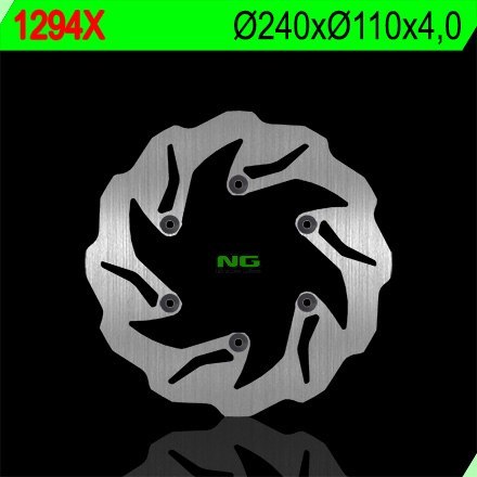 NG TARCZA HAMULCOWA TYŁ BETA RR ENDURO 250/300 '12-'22 (240X110X4,2) WAVE (6X6,5MM) (NG141; NG129)
