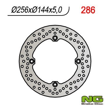 NG TARCZA HAMULCOWA TYŁ HONDA XRV 750, XL 1000V, CBR 1100XX (256x144x5,0MM) (4X10,5MM) NG TARCZA HAMULCOWA TYŁ HONDA XRV 750, XL 1000V, CBR 1100XX (256x144x5,0MM) (4X10,5MM)