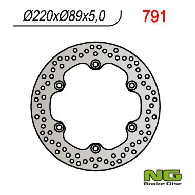 NG TARCZA HAMULCOWA TYŁ SUZUKI GSXR/ SV/ TL (220x89x5) (5X10,5MM) NG TARCZA HAMULCOWA TYŁ SUZUKI GSXR/ SV/ TL (220x89x5) (5X10,5MM)