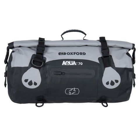 OXFORD TORBA AQUA T-70 ROLLBAG WODOODPORNA POJEMNOŚĆ 70L KOLOR CZARNY/SZARY OXFORD TORBA AQUA T-70 ROLLBAG WODOODPORNA POJEMNOŚĆ 70L KOLOR CZARNY/SZARY