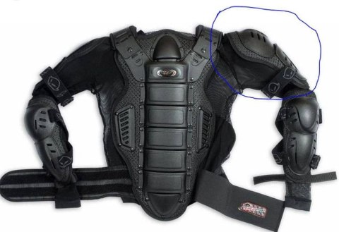 UFO OCHRANIACZ RAMION DO OSŁONY KLATKI PIERSIOWEJ SCORPION PT02062 (1 SZT.) - WYCOFANE Z OFERTY - WYPRZEDAŻ UFO OCHRANIACZ RAMION DO OSŁONY KLATKI PIERSIOWEJ SCORPION PT02062 (1 SZT.) - WYCOFANE Z OFERTY - WYPRZEDAŻ