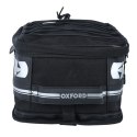 OXFORD NOWOŚĆ TORBA NA TYLNE SIEDZENIE MOTOCYKLA F1 TAIL PACK SMALL 18L Z ZAMKIEM, KOLOR CZARNY (ZASTĘPUJE OL436)