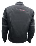 ROLEFF PROMOCJA KURTKA TEKSTYLNA KRÓTKA Z WYPINANĄ MEMBRANĄ WIND-TEX MODEL MESH (2W1-WYPINANA MEMBRANA) KOLOR CZARNY ROZMIAR L