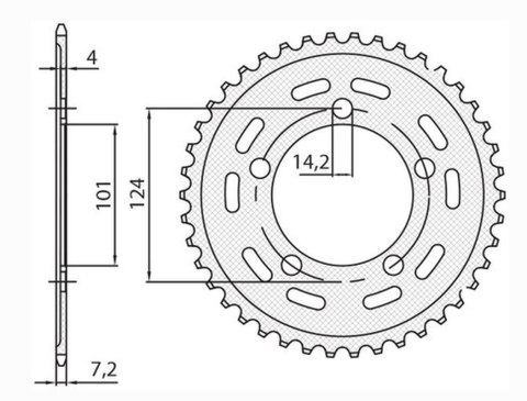 SUNSTAR ZĘBATKA TYLNA 4508 43 KTM 950/990/1190 RC8 /DUKE/ SUPERMOTO (JTR898.43) (ŁAŃC. 525) (450843JT) SUNSTAR ZĘBATKA TYLNA 4508 43 KTM 950/990/1190 RC8 /DUKE/ SUPERMOTO (JTR898.43) (ŁAŃC. 525) (450843JT)