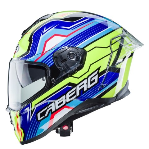 CABERG WYPRZEDAŻ KASK INTEGRALNY Z BLENDĄ MODEL DRIFT EVO LB29 (PINLOCK) KOLOR CZARNY/NIEBIESKI/ŻÓŁTY FLUO ROZMIAR M (PINLOCK W CABERG WYPRZEDAŻ KASK INTEGRALNY Z BLENDĄ MODEL DRIFT EVO LB29 (PINLOCK) KOLOR CZARNY/NIEBIESKI/ŻÓŁTY FLUO ROZMIAR M (PINLOCK W