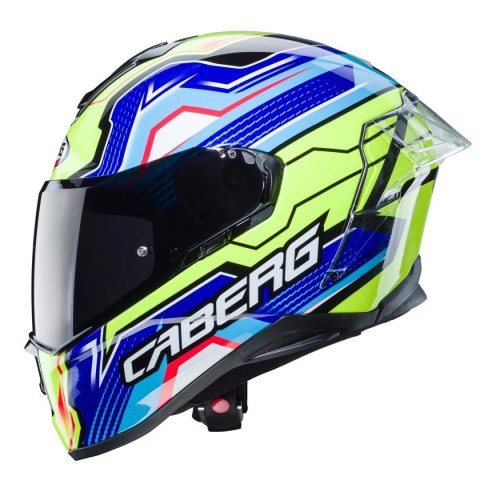 CABERG WYPRZEDAŻ KASK INTEGRALNY Z BLENDĄ MODEL DRIFT EVO LB29 (PINLOCK) KOLOR CZARNY/NIEBIESKI/ŻÓŁTY FLUO ROZMIAR M (PINLOCK W CABERG WYPRZEDAŻ KASK INTEGRALNY Z BLENDĄ MODEL DRIFT EVO LB29 (PINLOCK) KOLOR CZARNY/NIEBIESKI/ŻÓŁTY FLUO ROZMIAR M (PINLOCK W