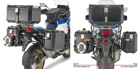 KAPPA STELAŻ KUFRÓW BOCZNYCH MONOKEY CAM SIDE HONDA CRF 1100L Africa Twin Adventure Sports (20) - POD KUFRY KFR K'FORCE ORAZ KVG KAPPA STELAŻ KUFRÓW BOCZNYCH MONOKEY CAM SIDE HONDA CRF 1100L Africa Twin Adventure Sports (20) - POD KUFRY KFR K'FORCE ORAZ KVG