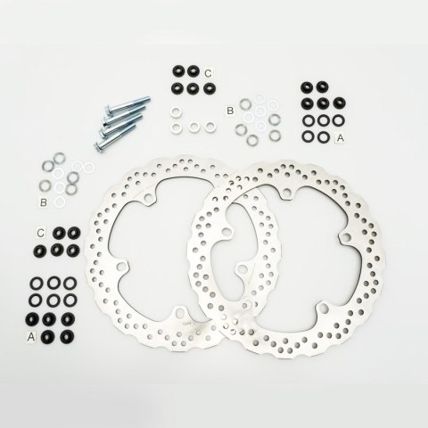 NG TARCZA HAMULCOWA PRZÓD BMW R 1200 GS/ADV '13-'18, R 1250 GS/ADV '19-'22, R 1300 GS '22, (320X181X4,8MM) (5X14,0MM) WAVE (ZEST NG TARCZA HAMULCOWA PRZÓD BMW R 1200 GS/ADV '13-'18, R 1250 GS/ADV '19-'22, R 1300 GS '22, (320X181X4,8MM) (5X14,0MM) WAVE (ZEST