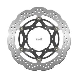 NG TARCZA HAMULCOWA PRZÓD SUZUKI GSX-S 1000 '15-'22 (310X110X5MM) (6X8,5MM) WAVE PŁYWAJĄCA (ŚRODEK ALUMINIOWY) (GSX1000S, GSXS 1