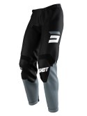 SHOT RACING WYPRZEDAŻ SPODNIE MOTO DEVO RAW BURST BLACK KOLOR CZARNY/SZARY/BIAŁY ROZMIAR 26