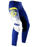 SHOT RACING WYPRZEDAŻ SPODNIE MOTO DEVO ROLL BLUE KOLOR NIEBIESKI/BIAŁY/ŻÓŁTY ROZMAR 40