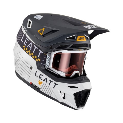 LEATT KASK MOTO 8.5 V23 (+ GOGLE VELOCITY 5.5 GRATIS) HELMET KIT METALLIC KOLOR GRAFITOWY/BIAŁY ROZMIAR L (59-60 cm) LEATT KASK MOTO 8.5 V23 (+ GOGLE VELOCITY 5.5 GRATIS) HELMET KIT METALLIC KOLOR GRAFITOWY/BIAŁY ROZMIAR L (59-60 cm)