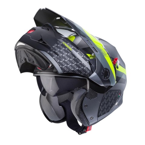 CABERG KASK SZCZĘKOWY FLIP-UP ENDURO MODEL TOURMAX X SARABE KOLOR SZARY MAT/CZARNY/ŻÓŁTY FLUO ROZMIAR XL (PINLOCK W ZESTAWIE) CABERG KASK SZCZĘKOWY FLIP-UP ENDURO MODEL TOURMAX X SARABE KOLOR SZARY MAT/CZARNY/ŻÓŁTY FLUO ROZMIAR XL (PINLOCK W ZESTAWIE)