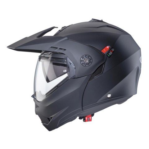 CABERG KASK SZCZĘKOWY FLIP-UP ENDURO MODEL TOURMAX X SOLID KOLOR CZARNY MAT ROZMIAR XL (PINLOCK W ZESTAWIE) CABERG KASK SZCZĘKOWY FLIP-UP ENDURO MODEL TOURMAX X SOLID KOLOR CZARNY MAT ROZMIAR XL (PINLOCK W ZESTAWIE)