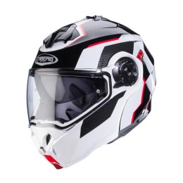 CABERG KASK SZCZĘKOWY FLIP-UP MODEL DUKE EVO MOVE KOLOR CZARNY/BIAŁY/CZERWONY ROZMIAR L (PINLOCK W ZESTAWIE)