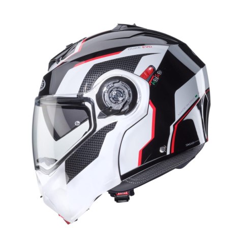CABERG KASK SZCZĘKOWY FLIP-UP MODEL DUKE EVO MOVE KOLOR CZARNY/BIAŁY/CZERWONY ROZMIAR L (PINLOCK W ZESTAWIE) CABERG KASK SZCZĘKOWY FLIP-UP MODEL DUKE EVO MOVE KOLOR CZARNY/BIAŁY/CZERWONY ROZMIAR L (PINLOCK W ZESTAWIE)